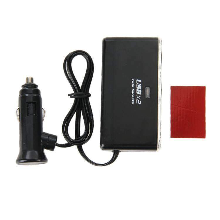 AMZER 2-Socket Cigarette Lighter Adapter 12/24V Car Power Output